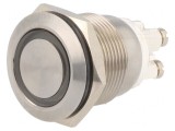 Comutator anti-vandalism alb IP66 24VDC 0,05A