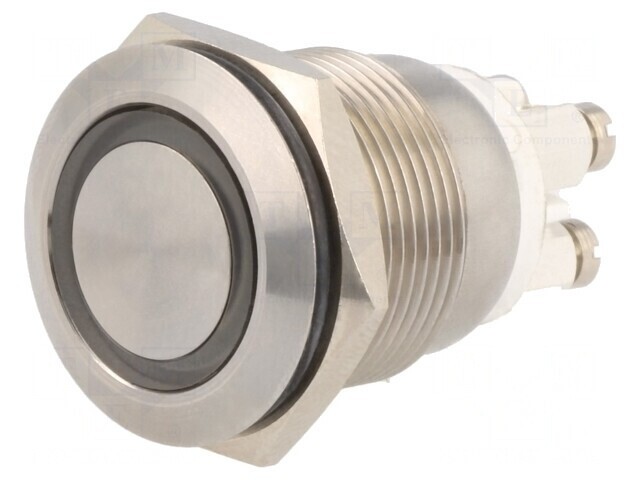 Comutator anti-vandalism alb IP66 24VDC 0,05A
