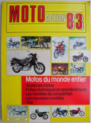 Moto action 83. Motos du monde entier foto