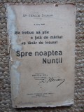 SPRE NOAPTEA NUNTII. CE TREBUIE SA STIE O FATA DE MARITAT, UN TANAR DE INSURA - ERACLIE STERIAN