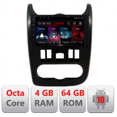 Navigatie dedicata Dacia Duster 2010-2012 E-099 Octa Core cu Android Radio Bluetooth Internet GPS WIFI DSP 4+64GB 4G CarStore Technology foto