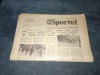 ZIARUL SPORTUL 19 IANUARIE 1985