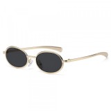 Ochelari De Soare Dama Techsuit 3220, Aurii Negri