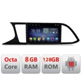 Navigatie Seat Leon 2013-2020 F-306 Octa Core cu Android Radio Bluetooth Internet GPS WIFI DSP 8+128GB 4G CarStore Technology