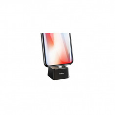 Incarcator Birou iPhone Lightning 2A Baseus Quadrate Negru foto