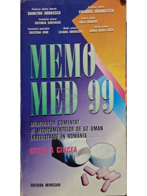 Dumitru Dobrescu - Memomed 99 (Editia: 1999) foto