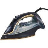 Fier de calcat Morphy Richards Crystal Clear Gold 300302, 2400W, 35g/min, 120 g debit abur continuu, capacitate rezervor 350ml, cablu alimentare 2.5 m