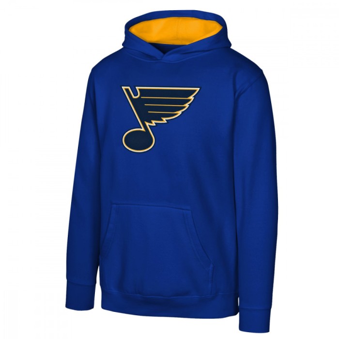 St. Louis Blues hanorac cu glugă pentru copii Prime Po Flc Hood -Home - Dětsk&eacute; M (9 - 11 let)
