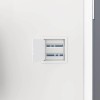 VidaXL Panouri de acces 2 pcs Alb 15 x 15 x 2 cm Plastic ABS 42008366