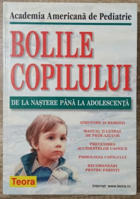 Bolile copilului, de la nastere pana la adolescenta// 2001 foto