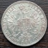 (A695) MONEDA DIN ARGINT AUSTRIA - 1 FLORIN 1881, EROARE - MATRITA SPARTA LA GAL, Europa