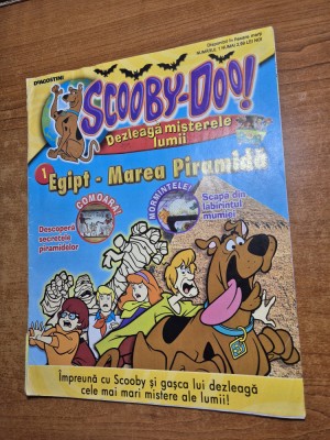 revista pt copii scooby-doo - nr. 1 - din anul 2006 foto