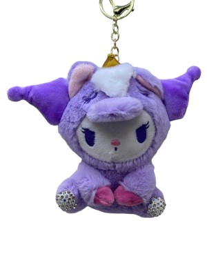 Breloc Hello Kitty mov din plus foto