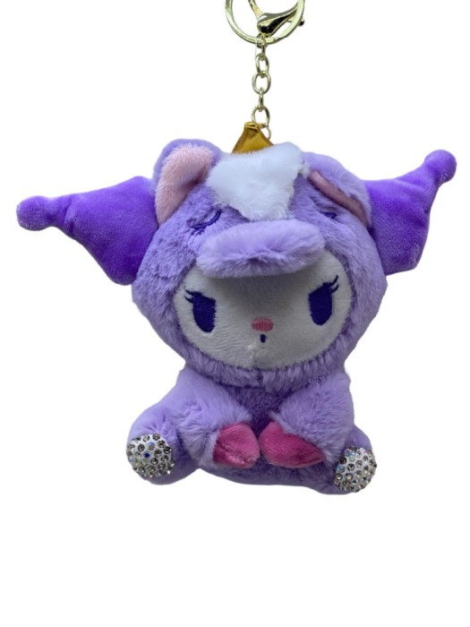 Breloc Hello Kitty mov din plus