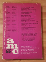 AMC 55 (Automatica. Management. Calculatoare) foto