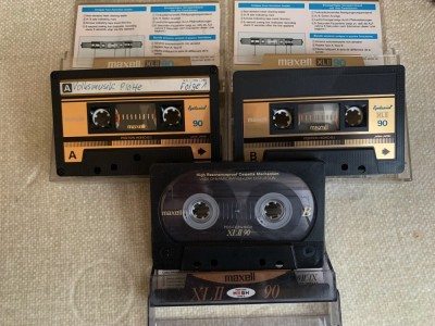 Lot 3 Casete MAXELL XL II Epitaxial CrO2 - Inregistrate o singura data - 12 foto