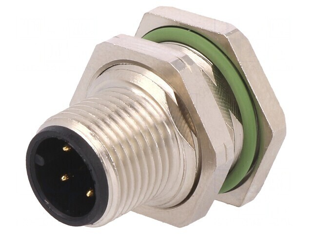 Soclu M12 4-Pin THT Filet PG9