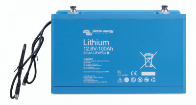 LiFePO4 battery 12,8V/100Ah &amp;ndash; Smart foto