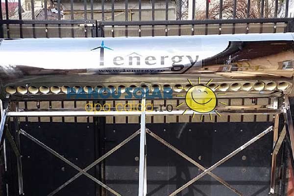 Kit Panou solar apa calda INOX nepresurizat 1ENERGY 250 litri - cu automatizare