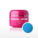 Gel UV Silcare Base One Matt - Blue Marine 18, 5g