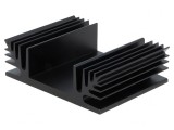 Radiator Extrudat TO3 Negru 50x65x20mm 2,9K/W