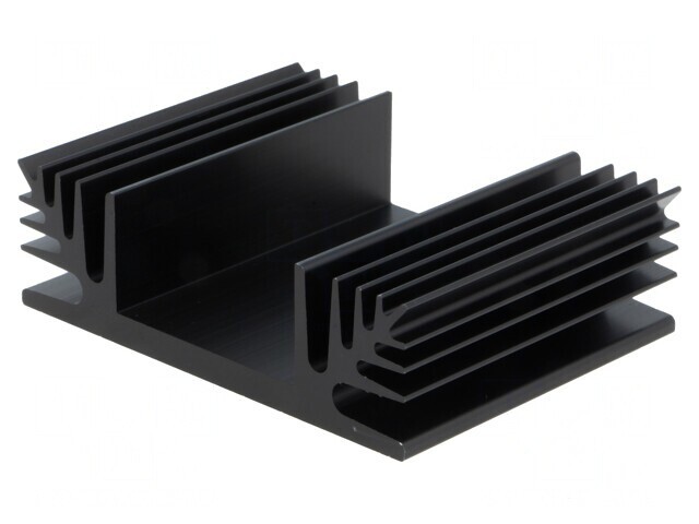 Radiator Extrudat TO3 Negru 50x65x20mm 2,9K/W
