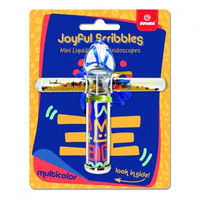 Mini caleidoscop cu tub lichid Svoora foto