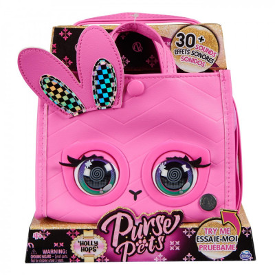 PURSE PETS GEANTUTA TOTE INTERACTIVA HOLLY HOPS SuperHeroes ToysZone foto