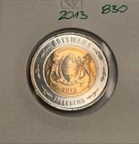 830 Botswana 2 Pula 2013 KM#36