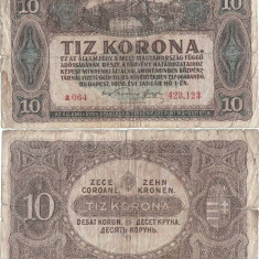 1920 ( 1 I ) , 10 korona ( P-60 ) - Ungaria