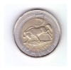 Moneda Africa de Sud 5 rand 2005, stare buna, curata, Cupru-Nichel