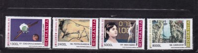 ROMANIA 2001 LP 1553 MILENIUM SECOLUL XX I SERIE MNH foto