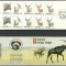 AFRICA DE SUD 1998 FAUNA ANTILOPE IN CARNET