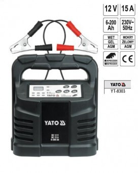 Redresor, 12V, 15A, 6-200Ah, YATO YT-8303 foto