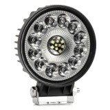 Proiector LED AWL62 AMiO 96W 6500K 9600lm 9-36V 12V 24V Flood 110x110x40 mm IP67 E9 ECER10 pentru off-road, constructii si agricultura
