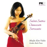 CD MinJin Kim &lrm;&ndash; Saint-Sa&euml;ns - Chausson - Sarasate , original, muzica clasica