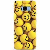 Husa silicon pentru Samsung S8 Plus, Smiles 002