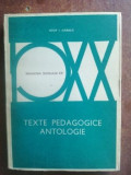 Texte pedagogice antologice- Iosif I. Gabrea
