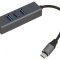 Hub USB 4 Porturi USB 3.0 USB-C/USB-A OEM-C15