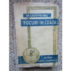 Focuri in ceata / Mihail Sadoveanu