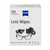 Set Servetele, Zeiss, pentru Curatarea Lentilelor Optice, Ochelari, Binocluri, Ecrane, Pre-Umezite, 250 buc