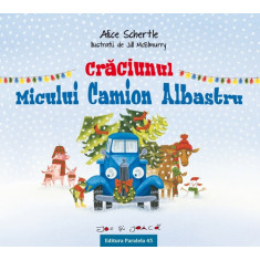 CRĂCIUNUL MICULUI CAMION ALBASTRU