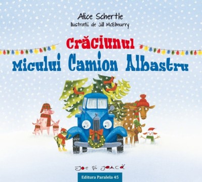 CRĂCIUNUL MICULUI CAMION ALBASTRU foto