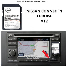 Card navigatie Nissan Note (2009–2013) Connect 1 LCN1 V12 Europa 2022-2023