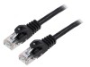 Cablu Patch U/UTP 6 litat CCA PVC negru 5m 26AWG, Lanberg
