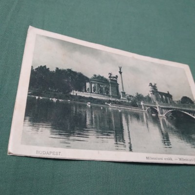 CARTE POSTALA BUDAPSTA 1915 INTERBELICA NECIRCULATA foto
