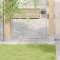 vidaXL Baze st&acirc;lp pătrate 12 buc Argintiu 121x121 mm Oțel galvanizat