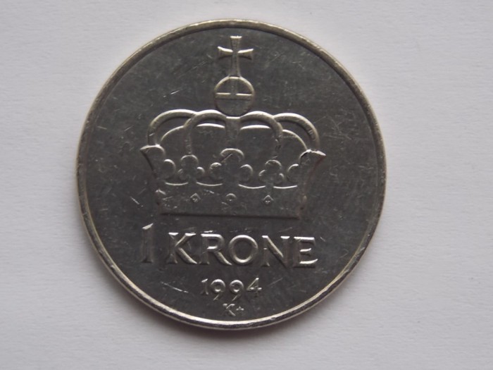1 KRONE 1994 NORVEGIA