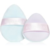 BrushArt Accessories 2-in-1 Powder and make-up puff set puf pentru pudra 2 buc