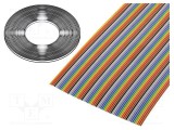 Cablu BQ CABLE bandă 64x28AWG 1,27mm litat Cu neecranat PVC